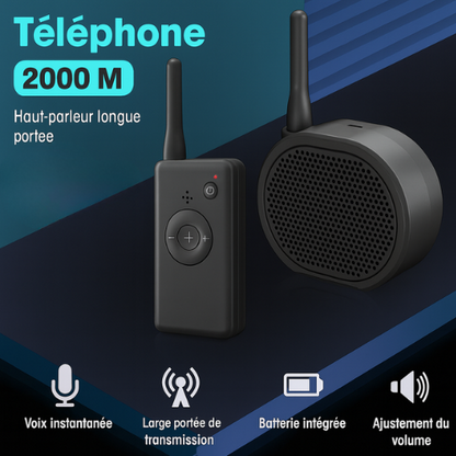 Mégaphone pour Drone avec télécommande
