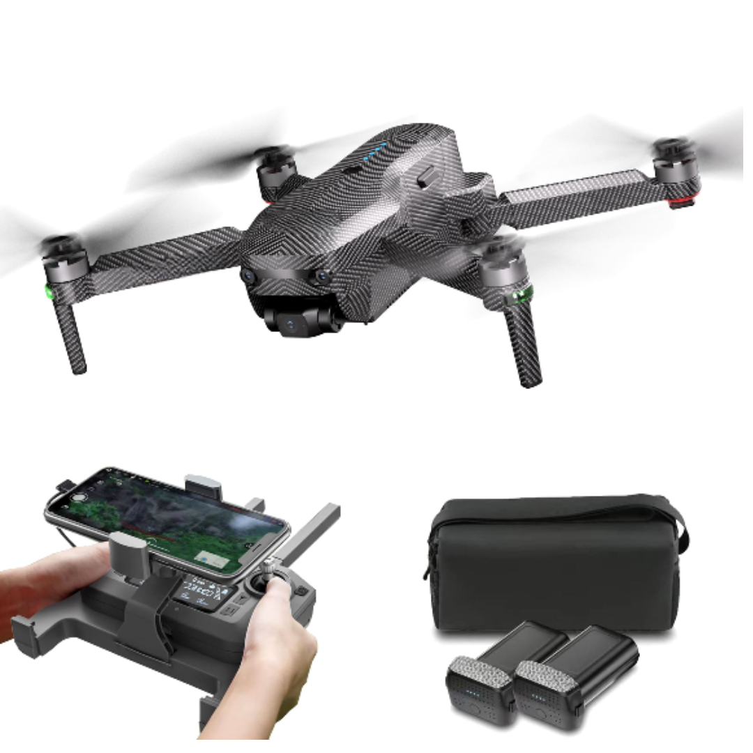Drone Master 4K Longue Portée – GPS, Double Batterie