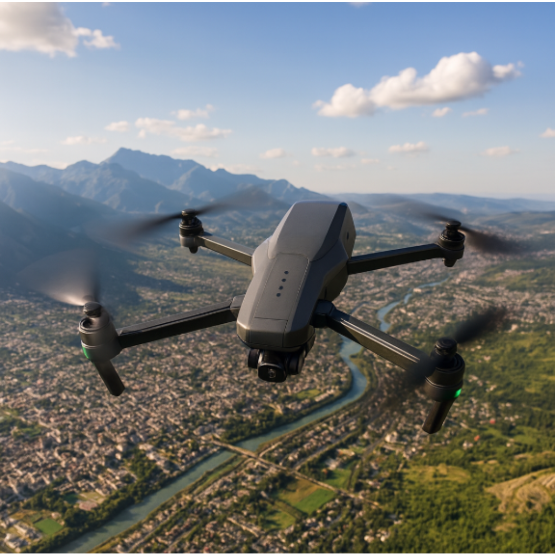 Drone Master 2 4K – Portée 8 km, GPS