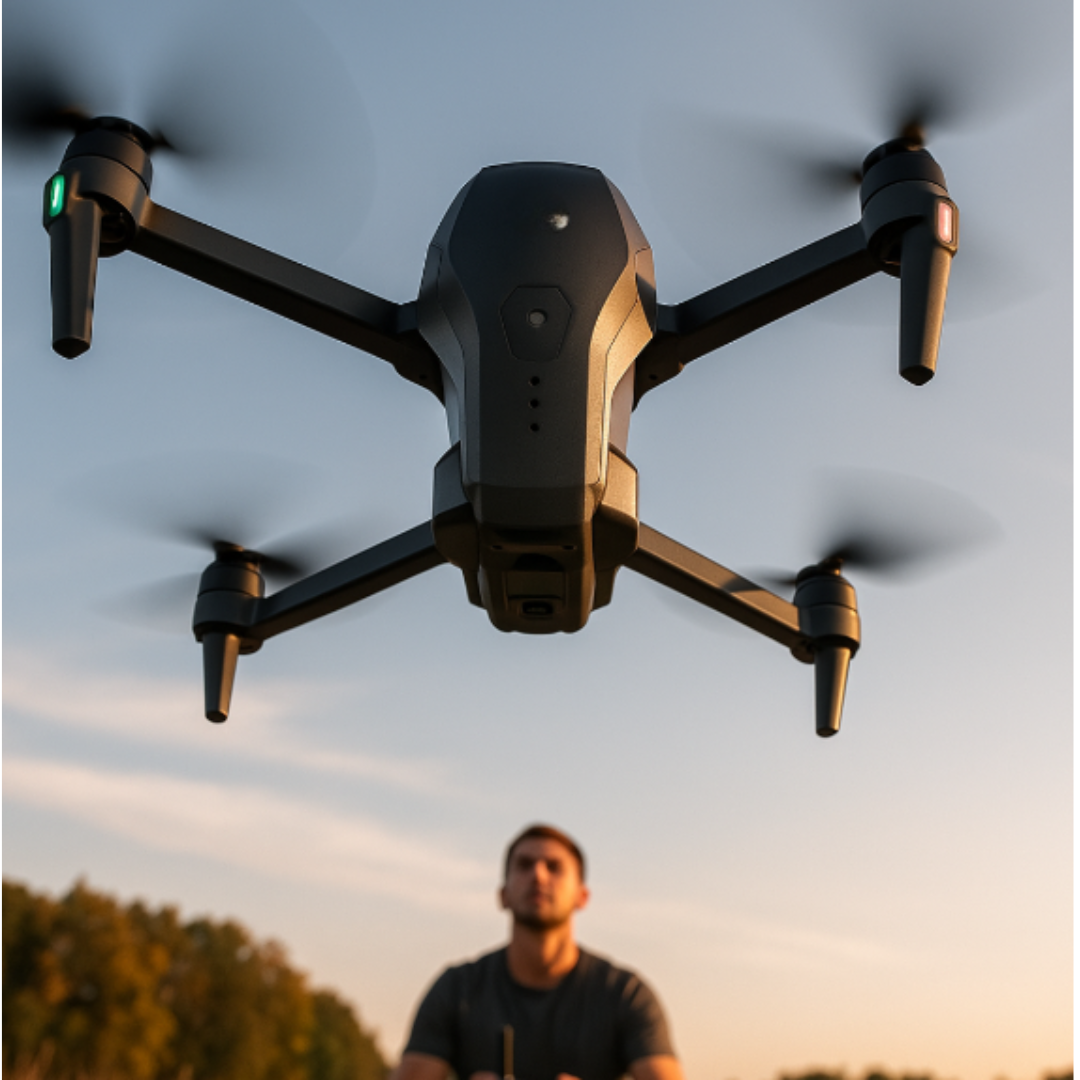 Drone Master 2 4K – Portée 8 km, GPS
