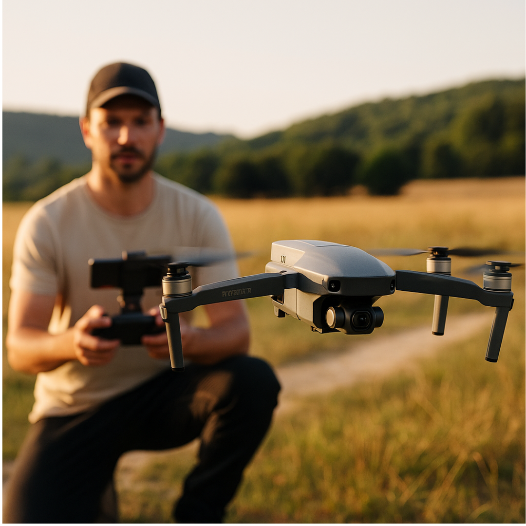 Drone Master 4K Longue Portée – GPS, Double Batterie